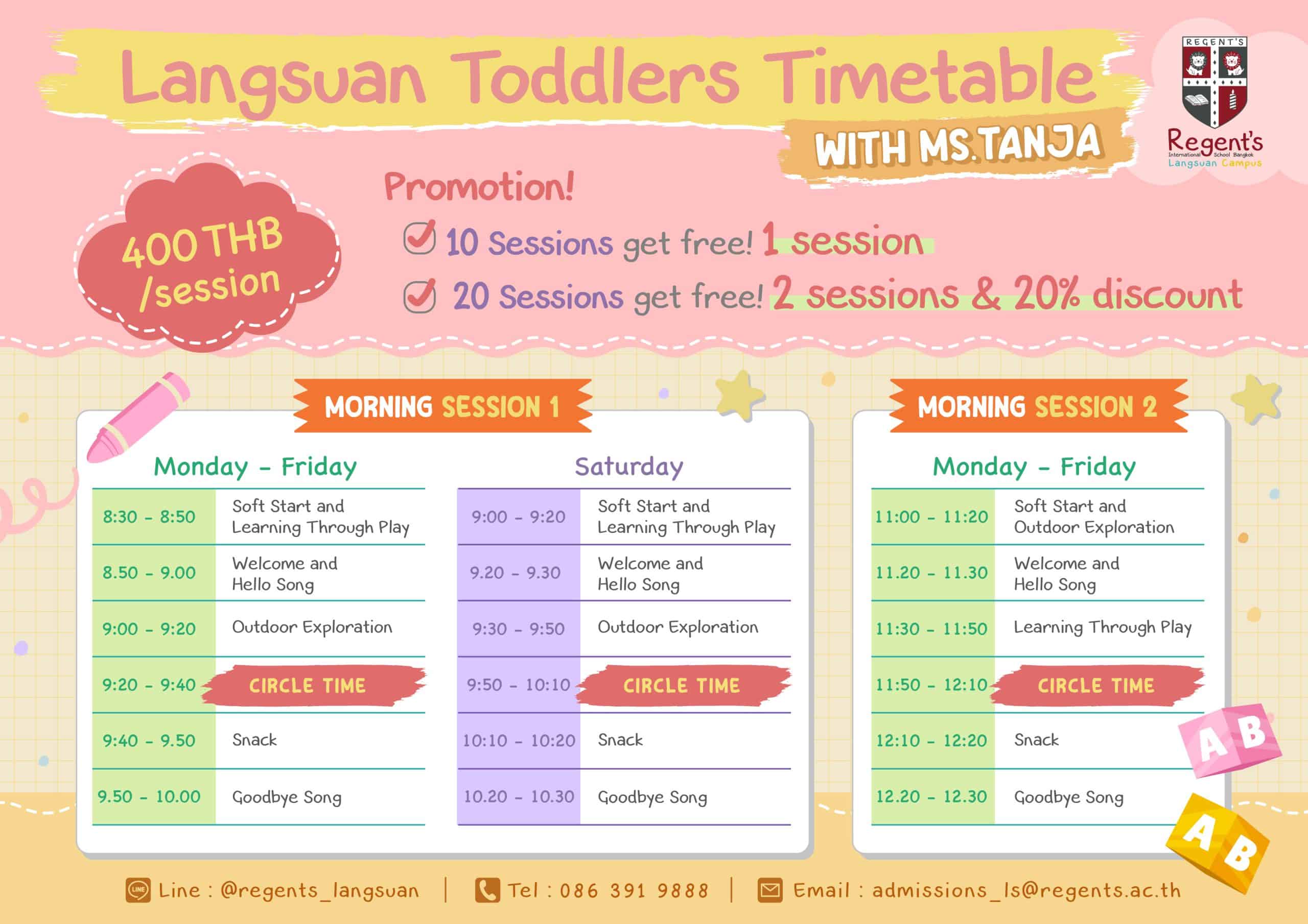 Toddler Playgroup At Langsuan